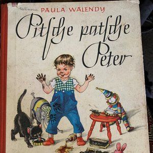 "Pitsche Patsche Peter" WWII-Era Beautifully Illustrated German Children's Book